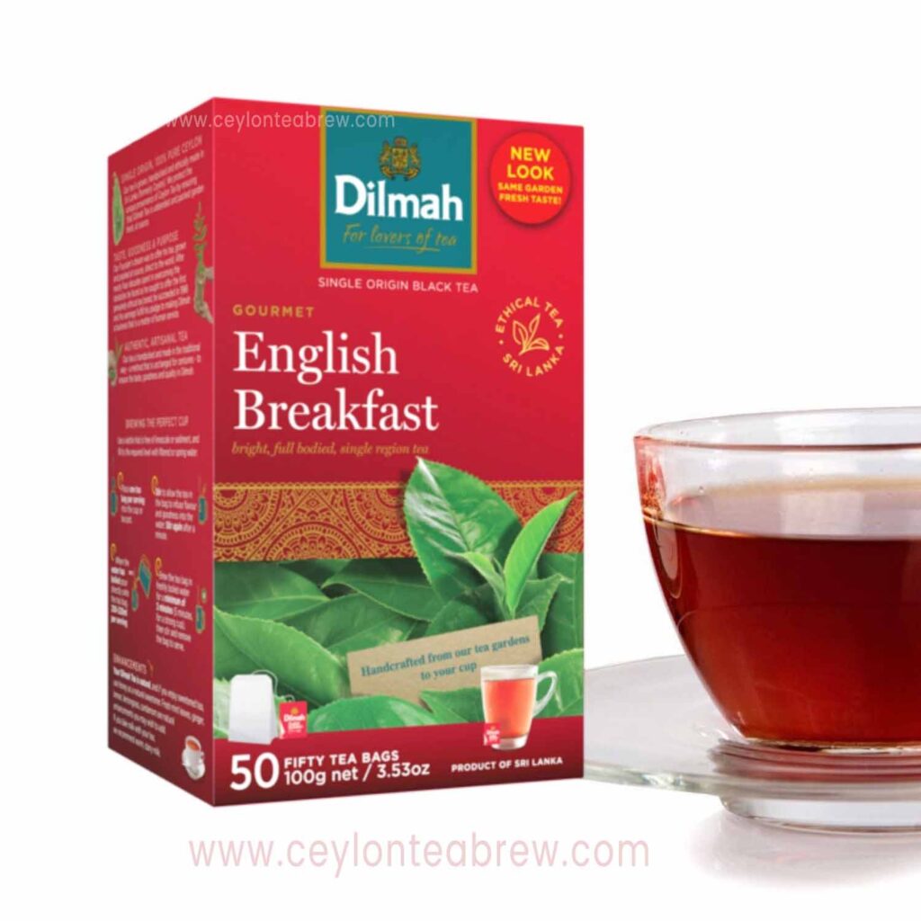 Dilmah Ceylon English Breakfast tea bags 50