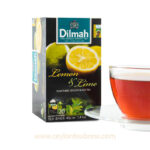 Dilmah Ceylon Lemon and Lime flavored tea bags