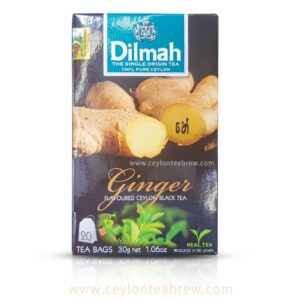Dilmah Natural Ginger Flavoured Ceylon tea bags