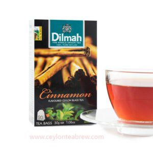 Dilmah Ceylon black tea with natural Cinnamon flavoured