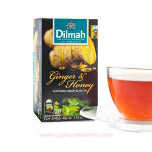 Dilmah Ceylon tea with natural Ginger and Honey flavor