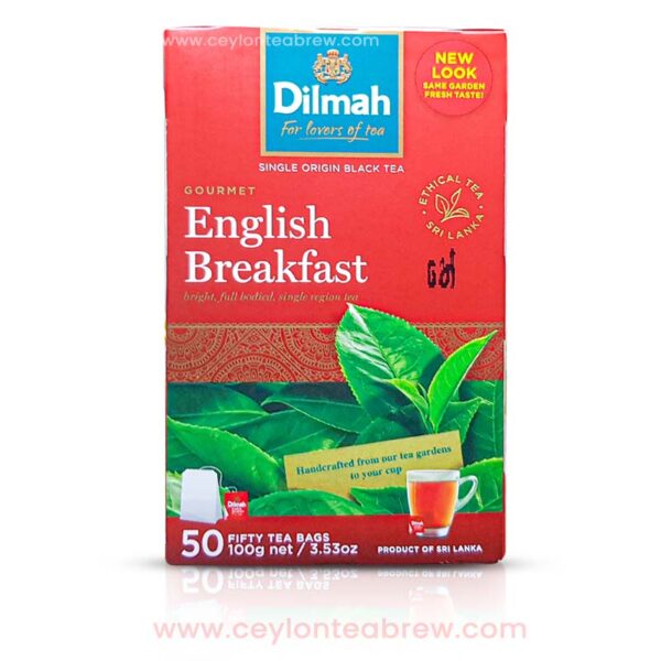 Dilmah English Breakfast tea bags 100g