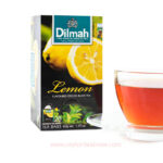 Dilmah Lemon flavored ceylon black tea bags