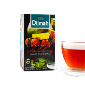 Dilmah Mango and Strawberry flavoured tea bags