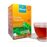 dilmah Ceylon black tea supreme tea 50 bags