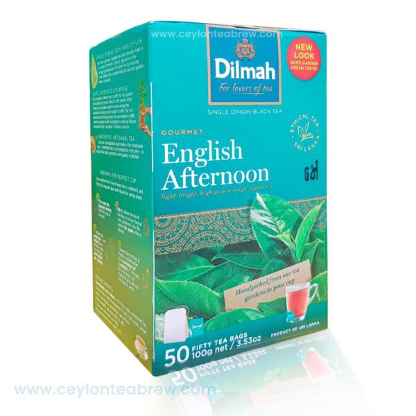 dilmah Ceylon English afternoon tea bags