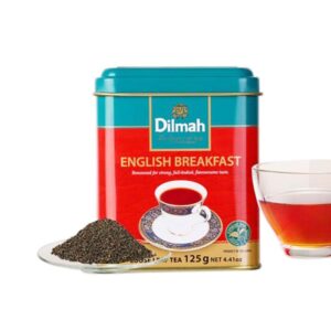 dilmah english breakfast loose tea caddy