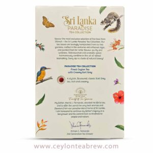 Dilmah Ceylon Black tea with creamy earl grey loose leaf tea