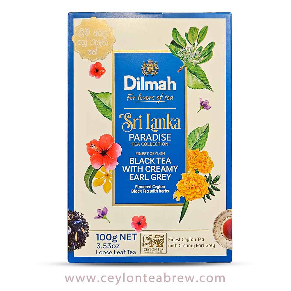 Dilmah Ceylon Black tea with creamy earl grey loose leaf tea Dilmah Ceylon Black tea with creamy earl grey loose leaf tea