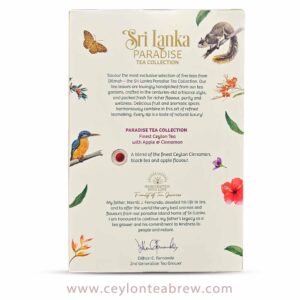 Dilmah Ceylon Black tea with natural Apple and Cinnamon flavor