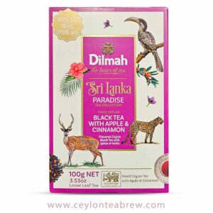 Dilmah Ceylon Black tea with natural Apple and Cinnamon flavor