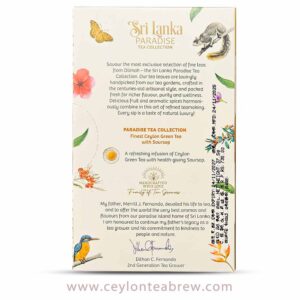 Dilmah Ceylon Green tea with natural Soursop flavor