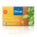 Dilmah Ceylon Moroccan mint green tea bags antioxidant tea