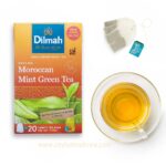 Dilmah Ceylon Moroccan mint green tea bags antioxidant tea