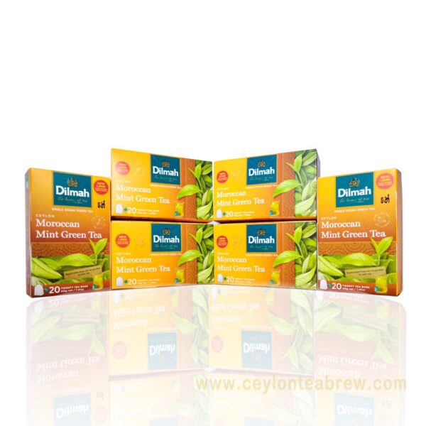 Dilmah green tea Moroccan Mint