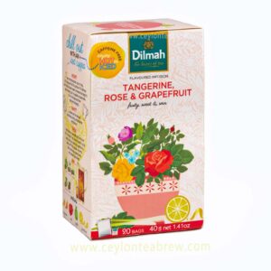 Dilmah Ceylon Tangerine rose and grapefruit flavored infusion tea