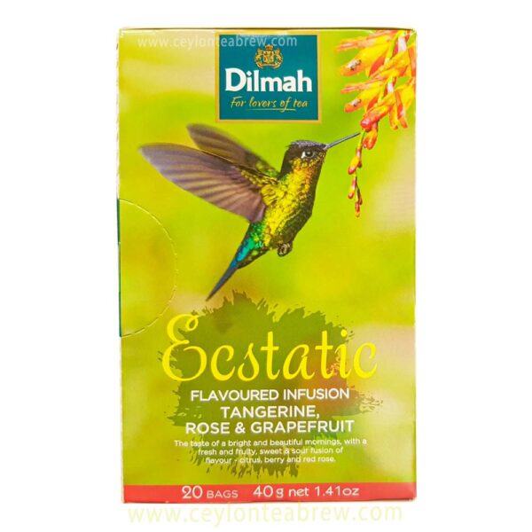 Dilmah Ceylon Tangerine rose and grapefruit flavored infusion tea