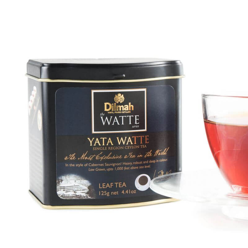 Dilmah watte ceylon Yata watte black leaf tea - Ceylon tea brew UK