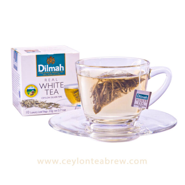 Dilmah Ceylon medicinal white tea bags