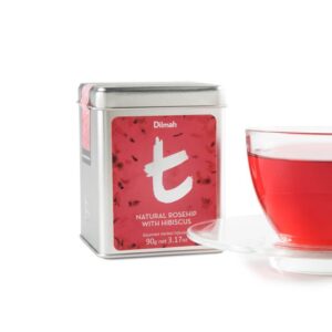 Dilmah Ceylon natural rosehip with hibiscus loose tea 90g