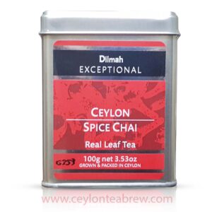 Dilmah Exceptional Ceylon spice chai leaf loose tea
