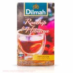 Dilmah Natural Rosehip & Hibiscus tea bags 1