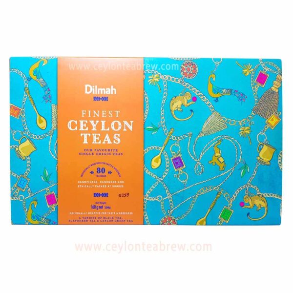 Dilmah finest ceylon teas gift pack 80 bags 2