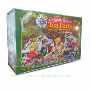 Mlesna Ceylon Black tea for kids with Caramel flavor teddy bears tea party