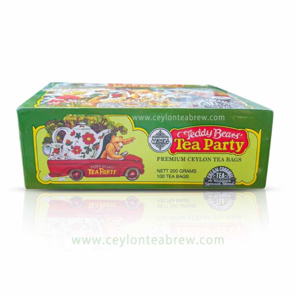 Mlesna Ceylon Black tea for kids with Caramel flavor teddy bears tea party