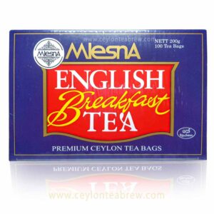 Mlesna Ceylon English breakfast tea bags 200g