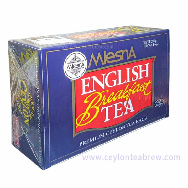 Mlesna Ceylon English breakfast tea bags 200g