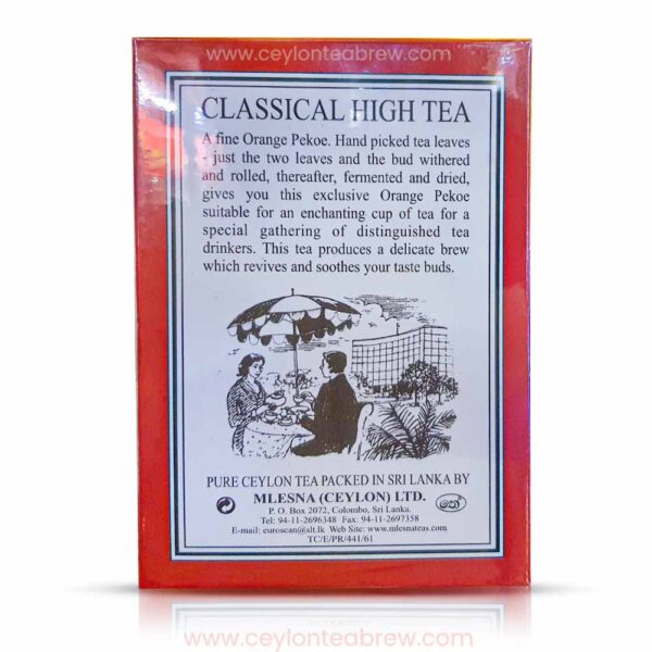 Mlesna Ceylon High tea classic leaf loose tea