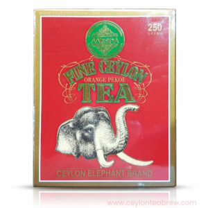 Mlesna Ceylon fine black tea elephant brand leaf tea 250