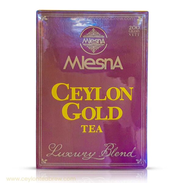 Mlesna Ceylon gold luxury blend leaf tea