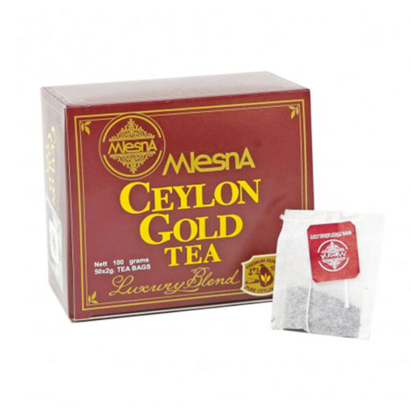 Mlesna Ceylon gold tea luxury blend tea 50 bags