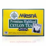 Mlesna Ceylon premium highland pure black tea bags