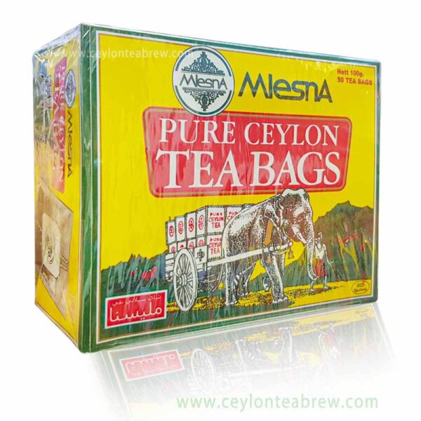 Mlesna Ceylon pure Black tea bags 100g