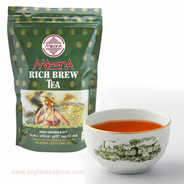 Mlesna Ceylon rich brew tea high grown BOP loose tea