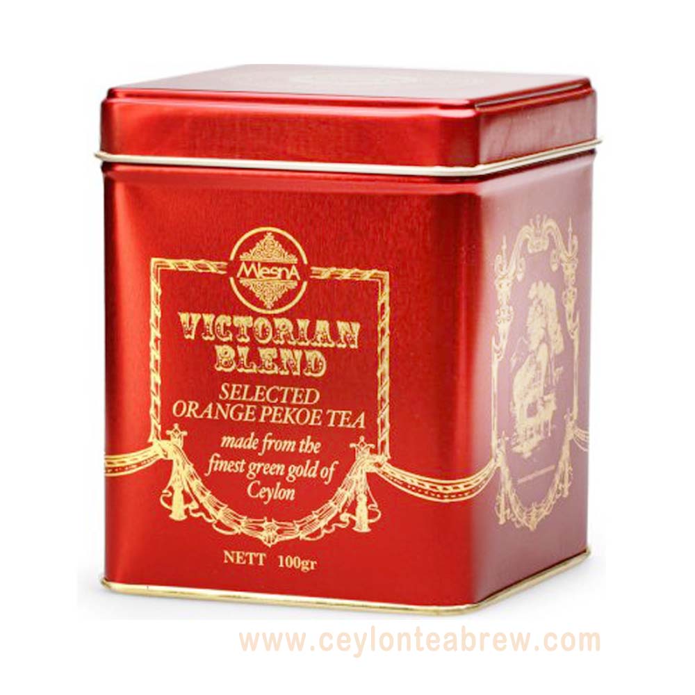 Mlesna Ceylon Victorian Blend Selected Pekoe Tea Leaves Red Label - Ceylon  tea brew UK