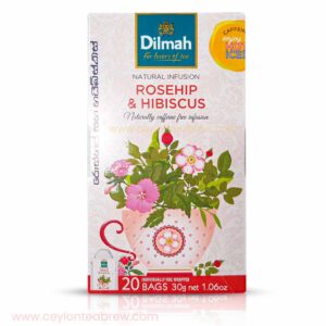 Dilmah Boost Rosehip and hibiscus tea bags