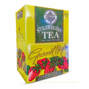 Mlesna Ceylon Strawberry flavored black leaf tea