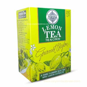 Mlesna Ceylon Flowery BOP leaf tea with Lemon extracts