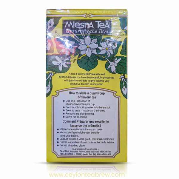 Mlesna Ceylon Jasmine Green leaf tea 200g 2