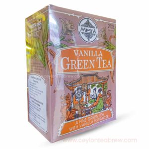 Mlesna Ceylon Natural Vanilla Green tea leaf tea 200g
