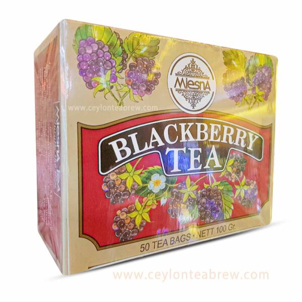 Mlesna Ceylon blackberry tea bags