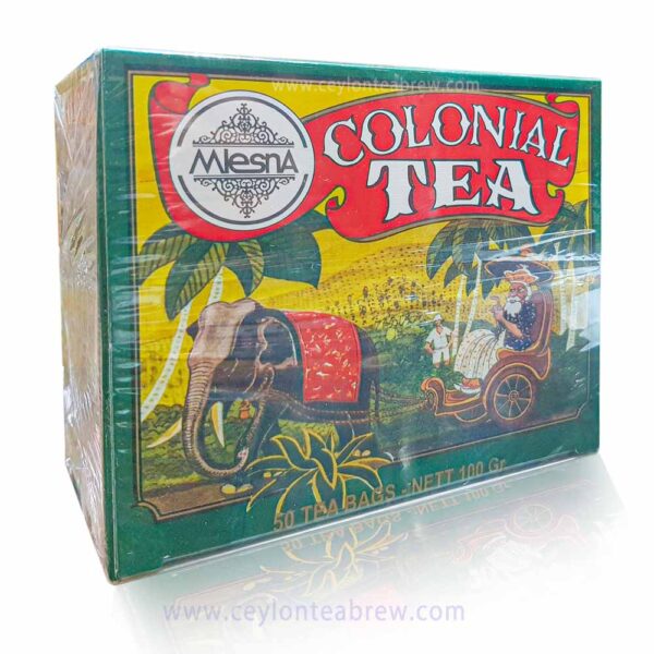 Mlesna Ceylon colonial black tea 100 bags