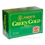 Mlesna Ceylon green gold luxury blend tea bags 200g