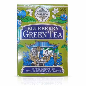 Mlesna Ceylon green leaf tea with Blueberry extracts