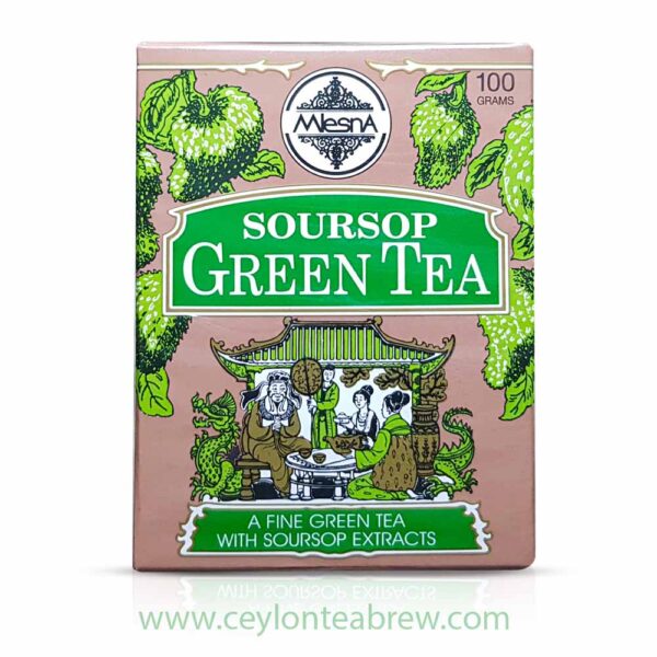 Mlesna Ceylon green leaf tea with Soursop extracts 100g