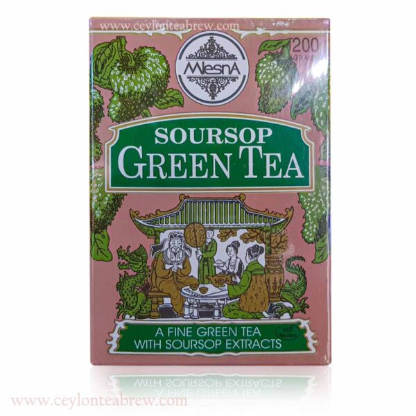 Mlesna Ceylon green leaf tea with Soursop extracts